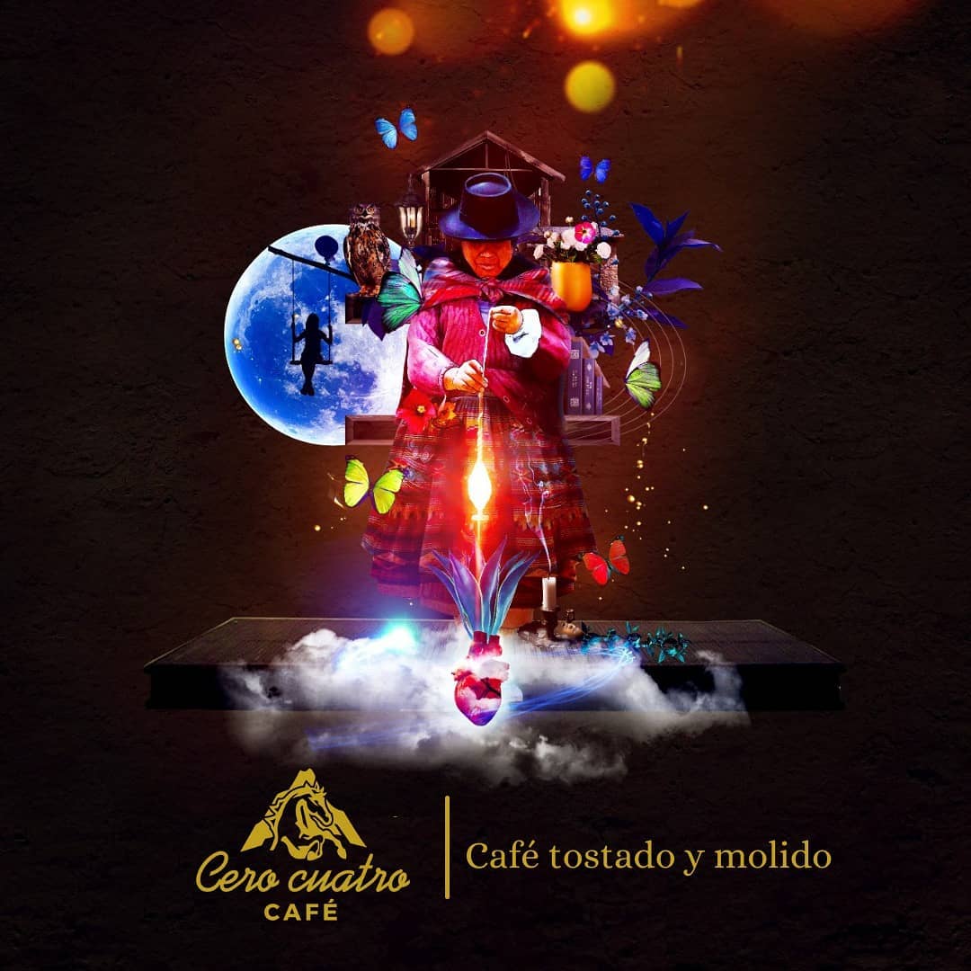 Cero Cuatro Café · mujer del Carchi